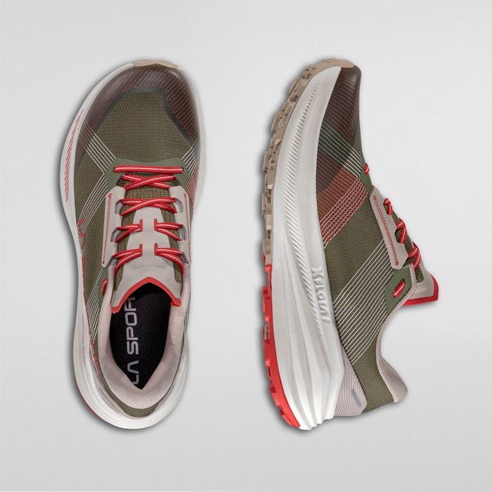 La Sportiva Prodigio Max Woman product view 5 — Cypress/Mountain Red