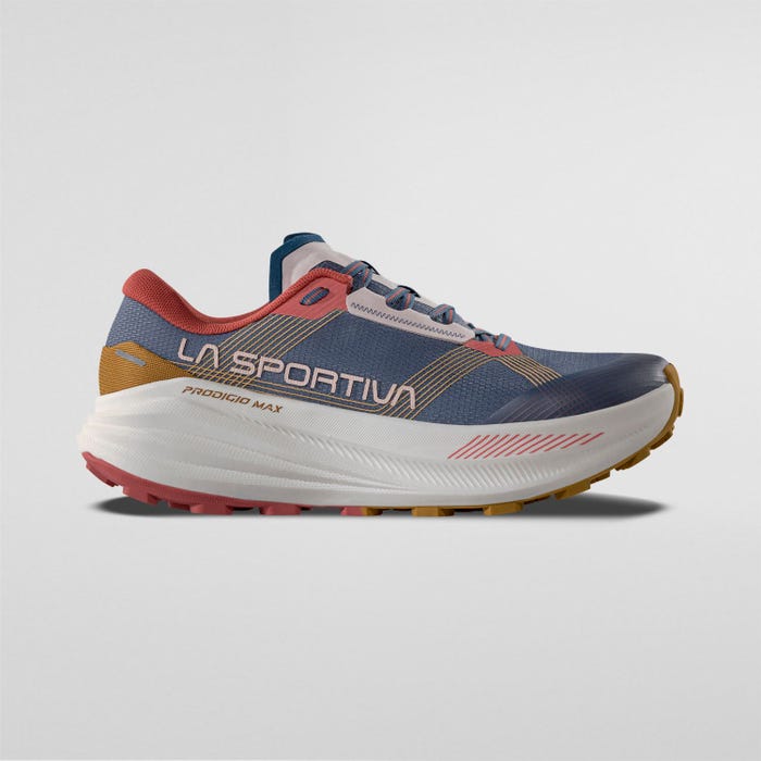 La Sportiva Prodigio Max Woman product view 4 — Hurricane/Mineral Red