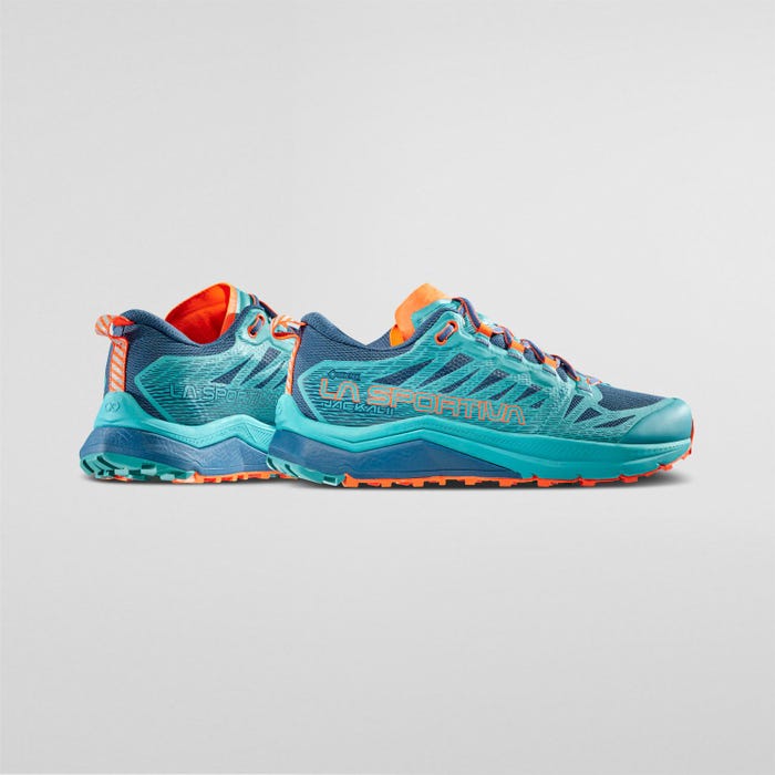 La Sportiva Jackal II Woman GTX product view 4 — Storm Blue/Lagoon