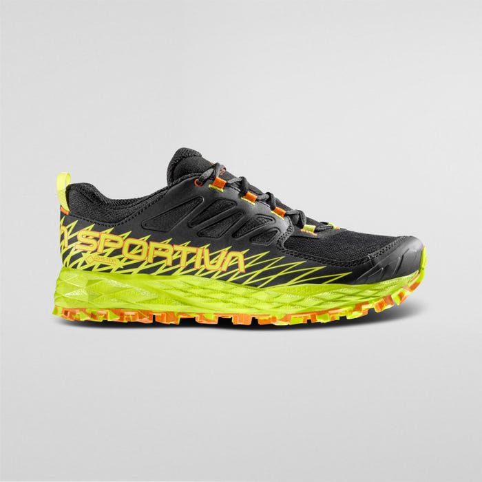 La Sportiva Lycan GTX Men product view 3 — Black/Lime Punch