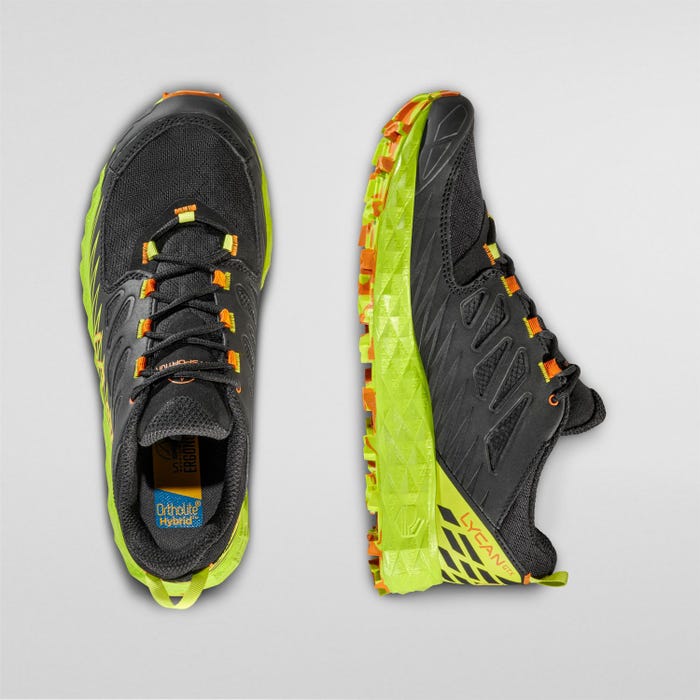 La Sportiva Lycan GTX Men product view 4 — Black/Lime Punch