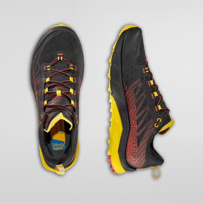 La Sportiva Jackal II GTX Men product view 4 — Black/Yellow