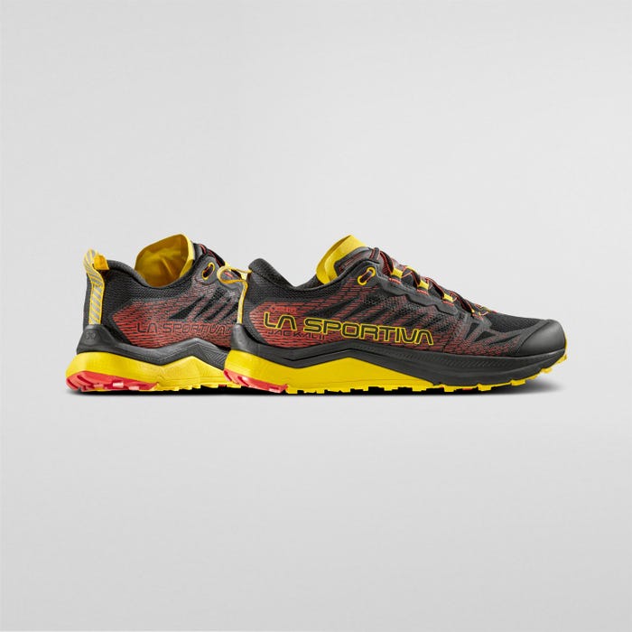 La Sportiva Jackal II GTX Men product view 5 — Black/Yellow