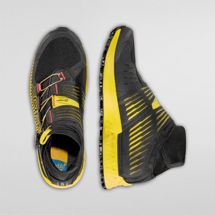 La Sportiva Cyklon Men product view 4 — Black/Yellow