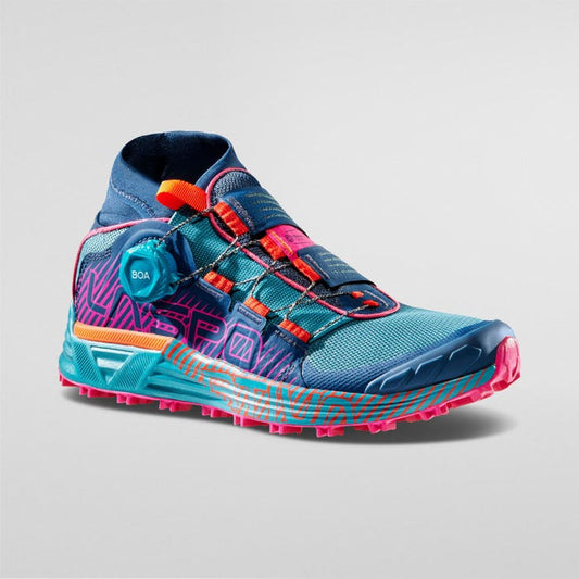 La Sportiva Cyklon Woman product view 1 — Storm Blue/Cherry Tomato