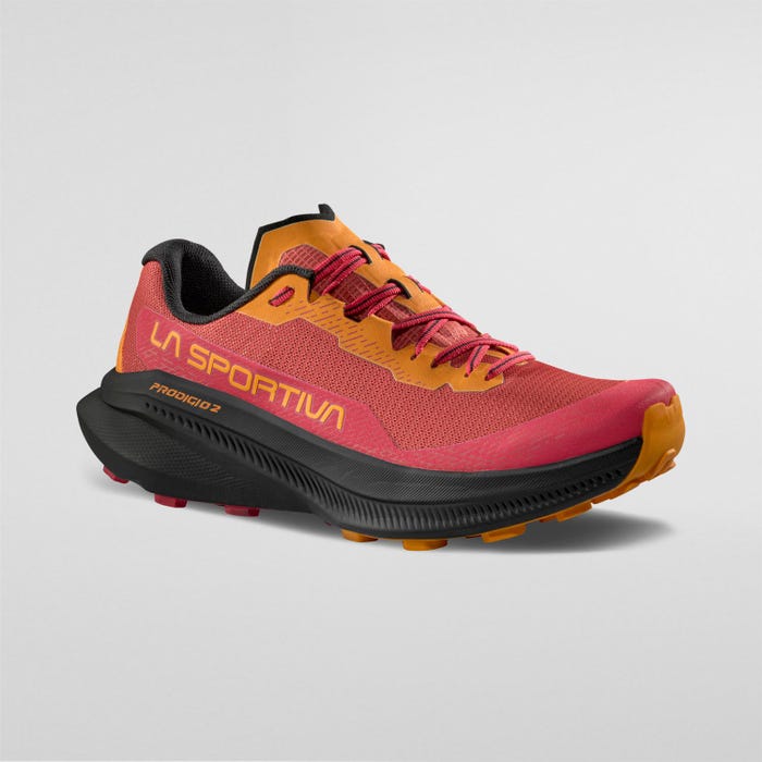 La Sportiva Prodigio 2 Woman product view 1 — Mineral Red/Azalea