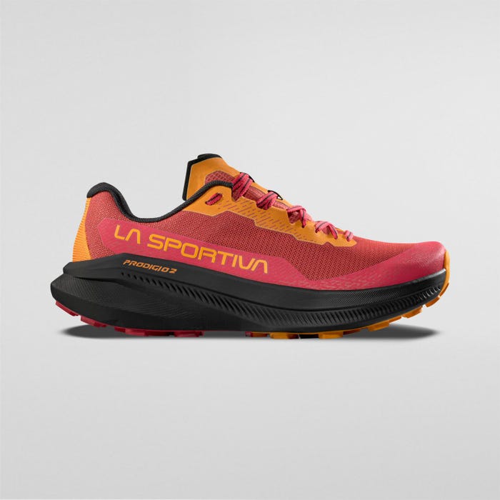 La Sportiva Prodigio 2 Woman product view 3 — Mineral Red/Azalea