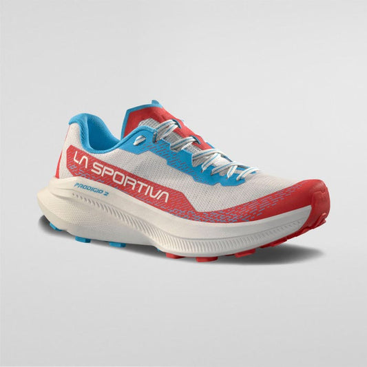 La Sportiva Prodigio 2 Woman product view 1 — White/Hibiscus