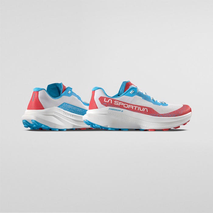 La Sportiva Prodigio 2 Woman product view 5 — White/Hibiscus
