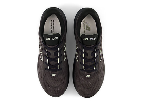 New Balance 1080v15 Men product view 4 — Black / Faded Black