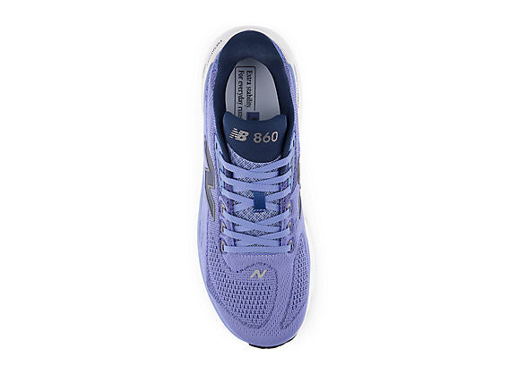 New Balance Fresh Foam X 860 v15 Men product view 4 — Fairweather Blue / Nb Navy