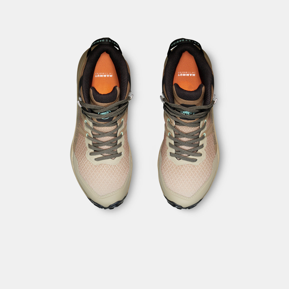 Mammut Sertig II Mid GTX Women Beige product view 3 — Beige