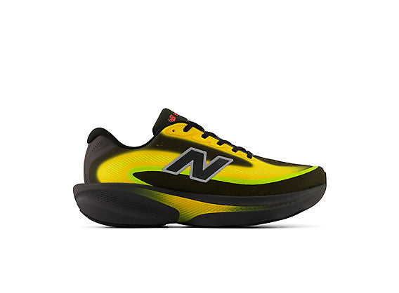 New Balance Ellipse v1 Men product view 2 — Black Cement / Satsuma Orange