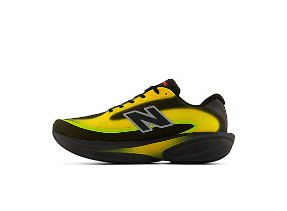 New Balance Ellipse v1 Men product view 3 — Black Cement / Satsuma Orange