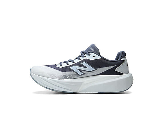New Balance Sydney McLaughlin-Levrone FuelCell Rebel Men product view 3 — Meteorite / White