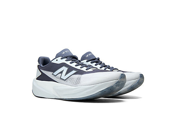 New Balance Sydney McLaughlin-Levrone FuelCell Rebel Men product view 5 — Meteorite / White