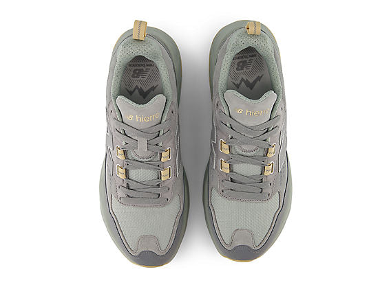 New Balance Fresh Foam X Hierro Trek Men product view 4 — Slate Grey / Lone Star Grey