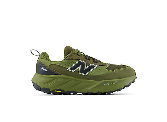 New Balance Fresh Foam X Hierro Trek Men product view 2 — Sport Green / Dark Moss