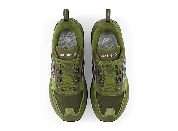 New Balance Fresh Foam X Hierro Trek Men product view 4 — Sport Green / Dark Moss