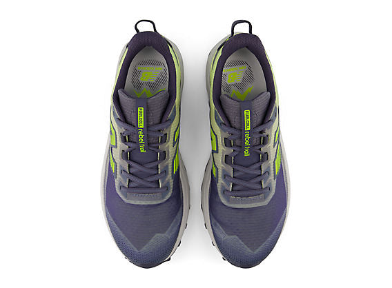 New Balance FuelCell Rebel Trail Men product view 4 — Arctic Grey / Alkaline Green