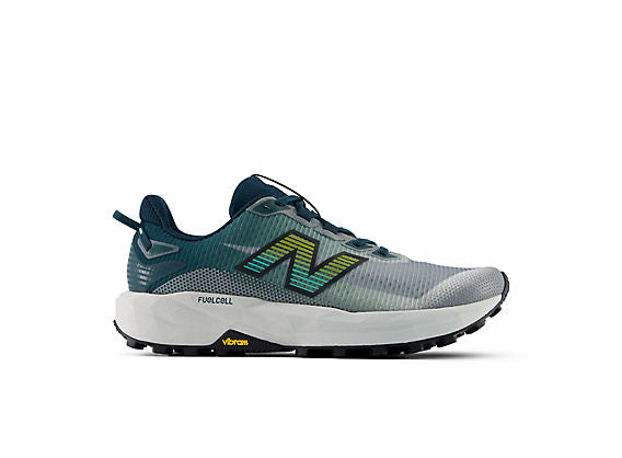 New Balance FuelCell Rebel Trail Men product view 2 — Medusa Green / Shadow Grey