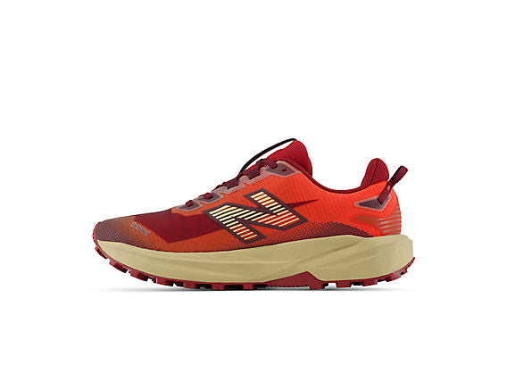 New Balance FuelCell Rebel Trail Men product view 3 — Maple / Neo Flame