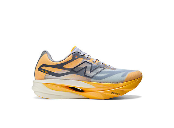 New Balance FuelCell SuperComp Elite v6 Men product view 2 — Satsuma Orange / Digital Mist