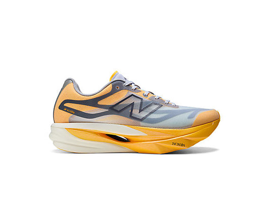 New Balance FuelCell SuperComp Elite v6 Men product view 2 — Satsuma Orange / Digital Mist