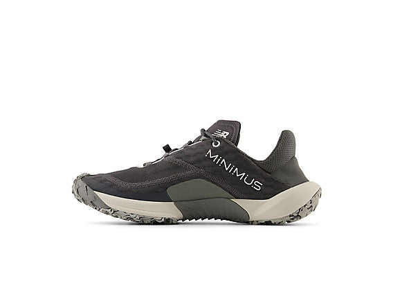New Balance Minimus Trail Men product view 3 — Castlerock / Slate Grey