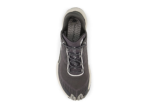 New Balance Minimus Trail Men product view 4 — Castlerock / Slate Grey