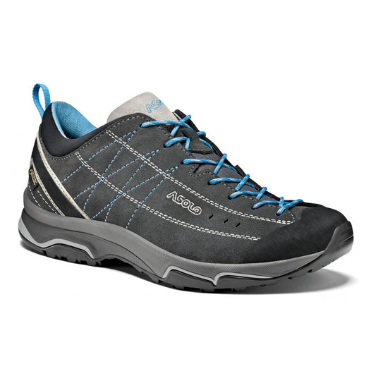 Asolo Nucleon GV – Women's product view 1 — GRAPHITE / SILVER / CYAN BLUE