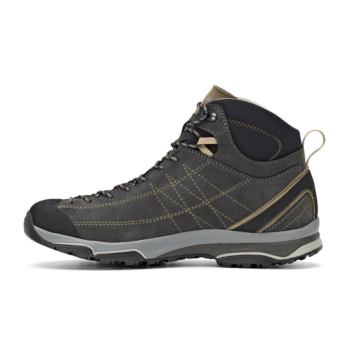 Asolo Nucleon Mid GV – Men's product view 4 — GRAPHITE / BROWN