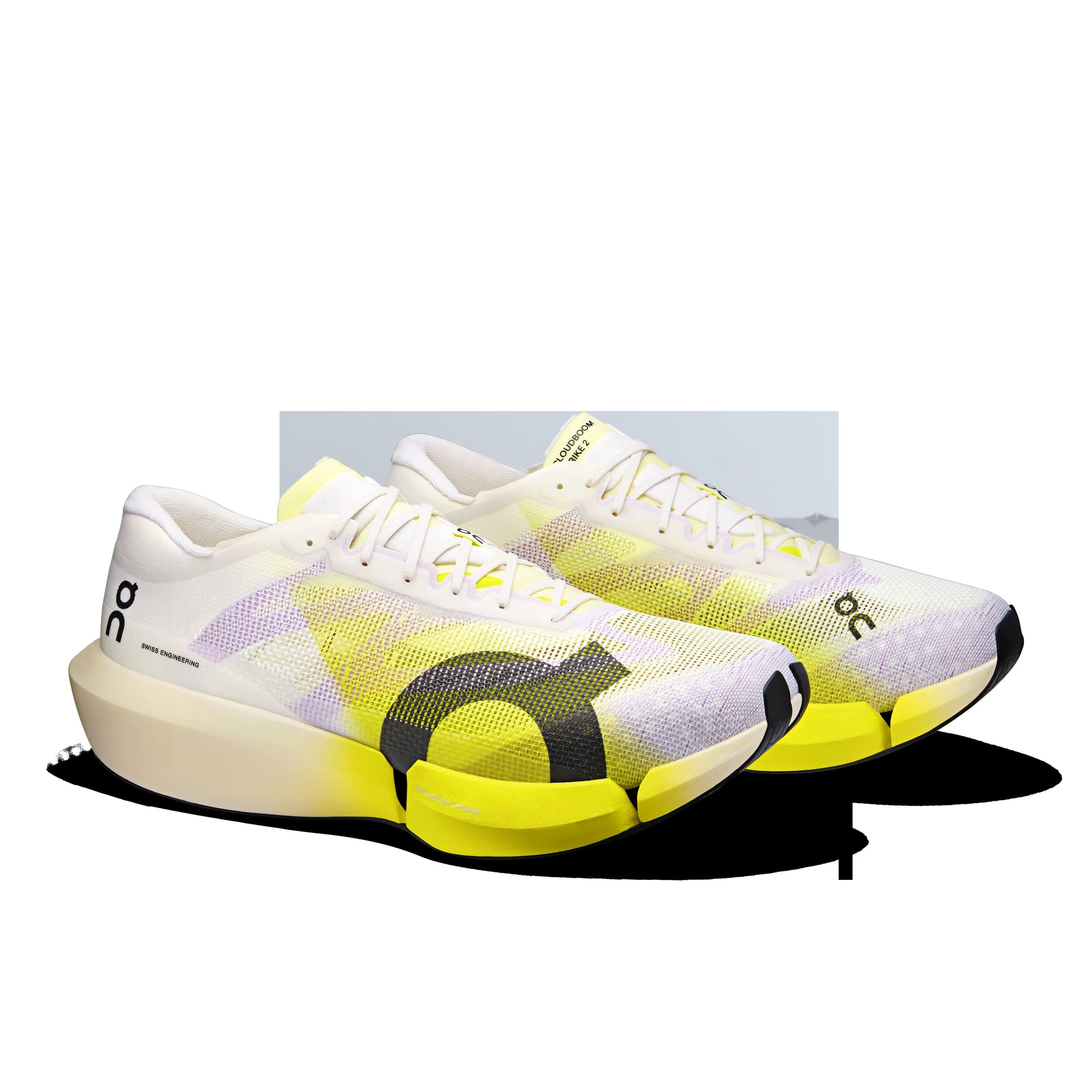 On Cloudboom Strike 2 White Lime