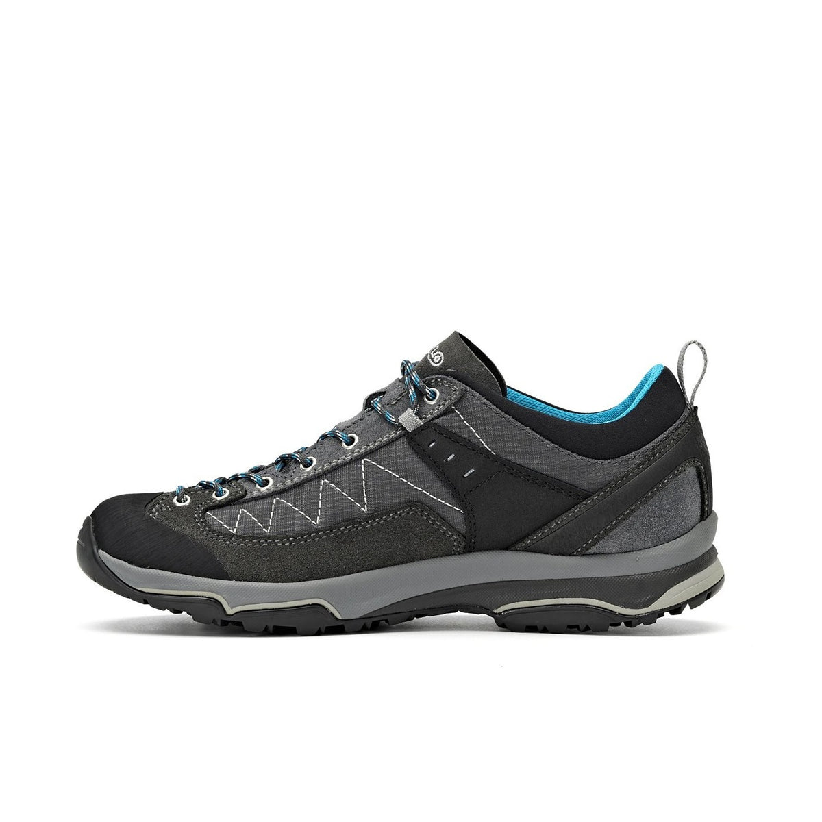 Asolo Pipe GV – Women's product view 4 — GRAPHITE / GRAPHITE / CYAN BLUE