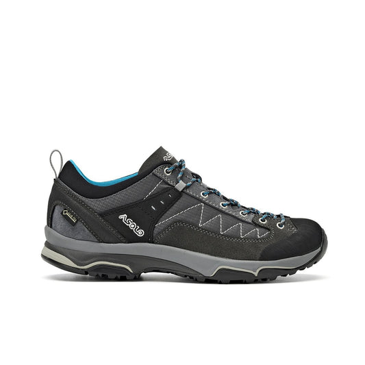 Asolo Pipe GV – Women's product view 2 — GRAPHITE / GRAPHITE / CYAN BLUE