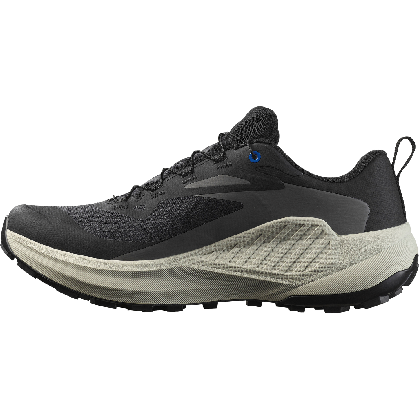 Salomon Genesis GORE-TEX Men product view 6 — Black / Lunar Rock / French Blue