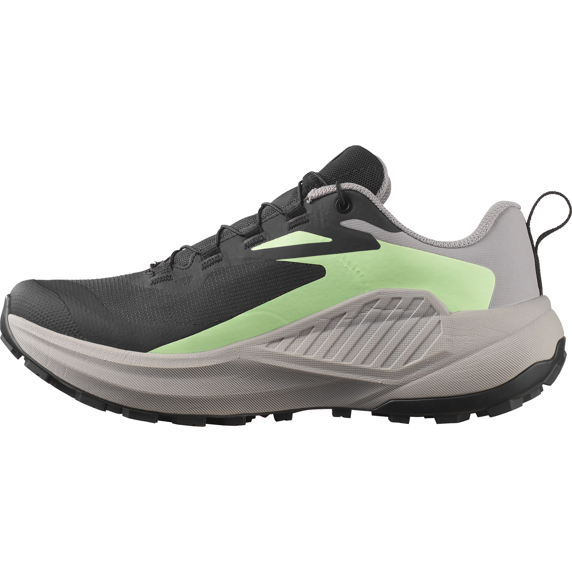 Salomon Genesis GORE-TEX Women product view 3 — Black / Gull / Patina Green