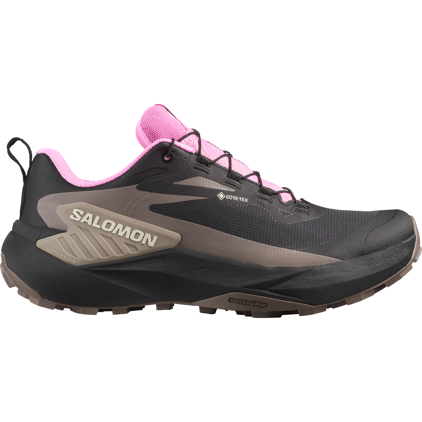 Salomon Genesis GORE-TEX Women product view 1 — Cyclamen / Black / Etherea