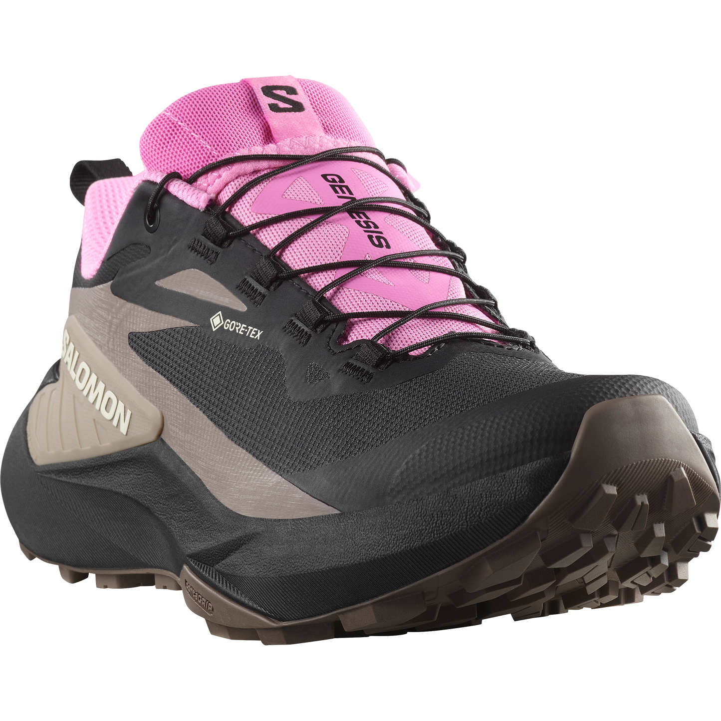 Salomon Genesis GORE-TEX Women product view 4 — Cyclamen / Black / Etherea