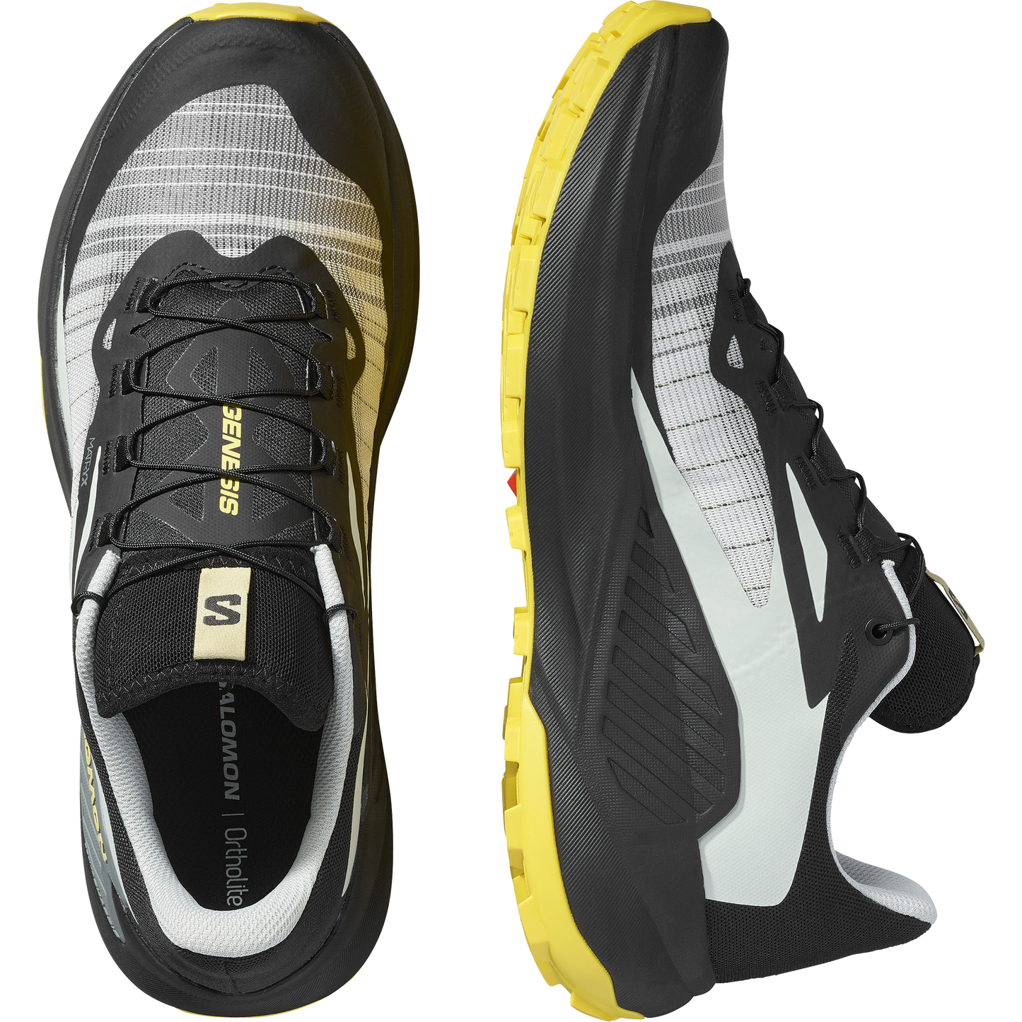 Salomon Genesis Men product view 2 — Black / Metal / Incaberry