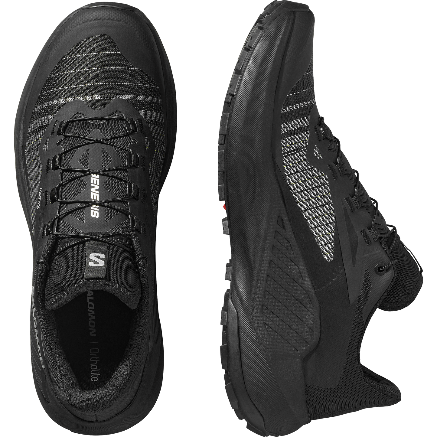 Salomon Genesis Men product view 2 — Black / Black / Ftw Silver