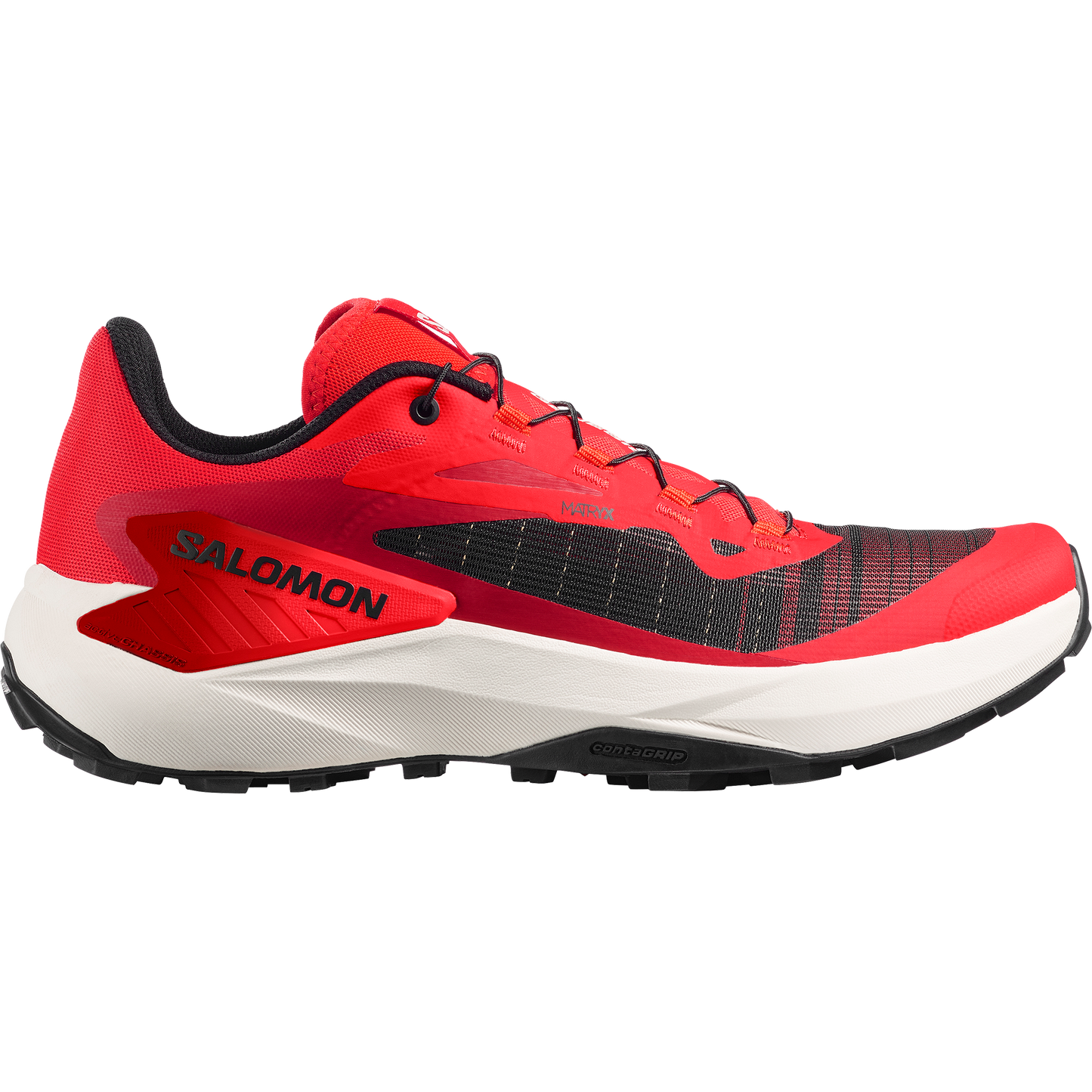 Salomon Genesis Men product view 1 — Fiery Red / Lava Falls / Black