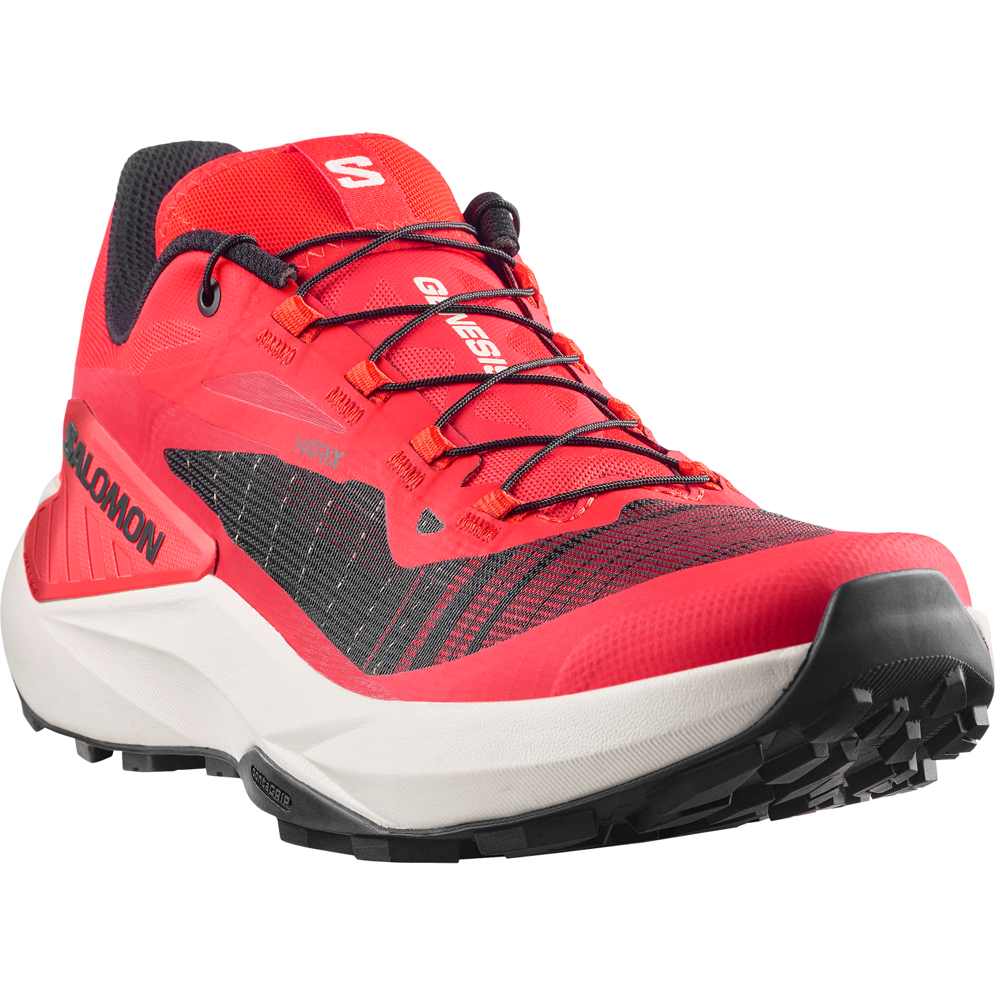 Salomon Genesis Men product view 4 — Fiery Red / Lava Falls / Black
