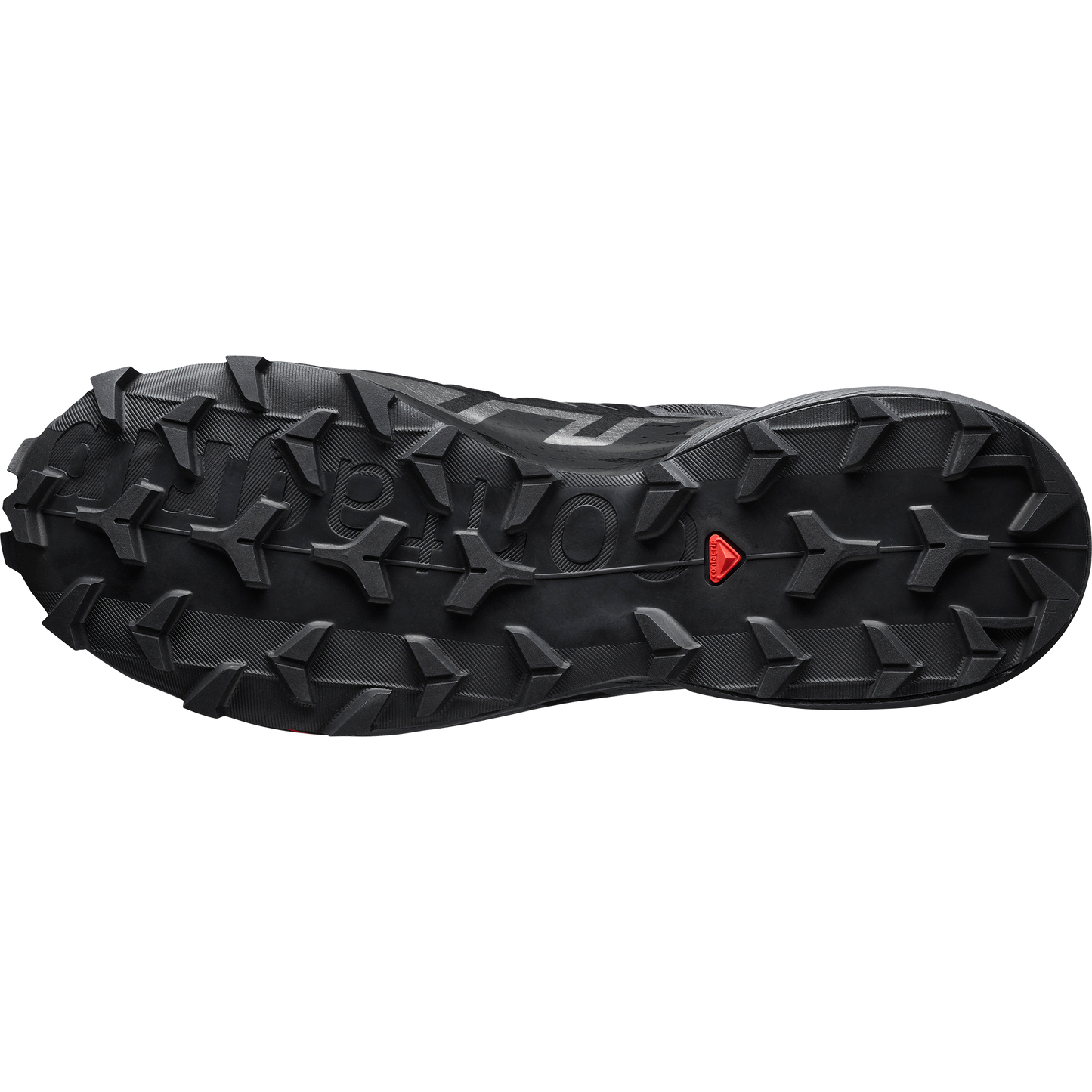 Salomon Speedcross 6 GORE-TEX Men product view 6 — Black / Black / Phantom