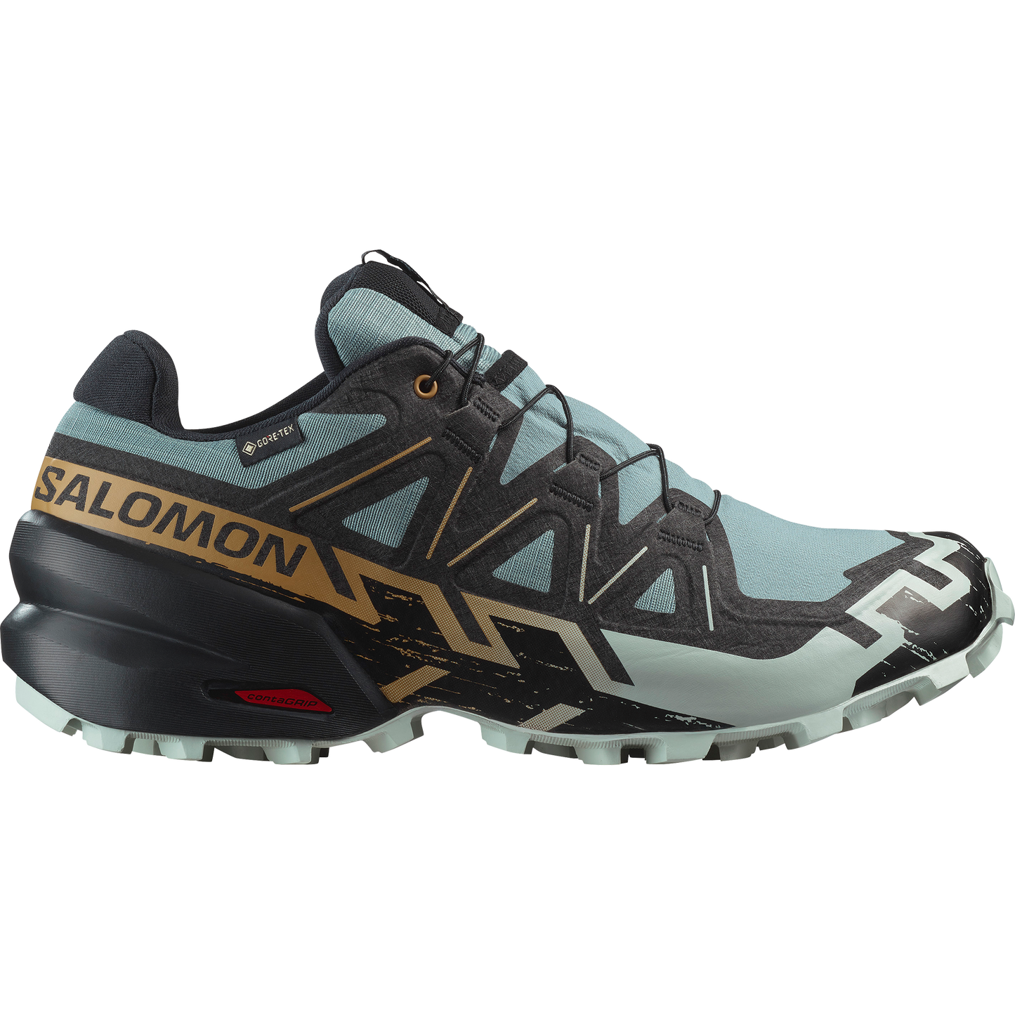 Salomon Speedcross 6 GORE-TEX Men product view 1 — Trooper / Black / Wood Thrush