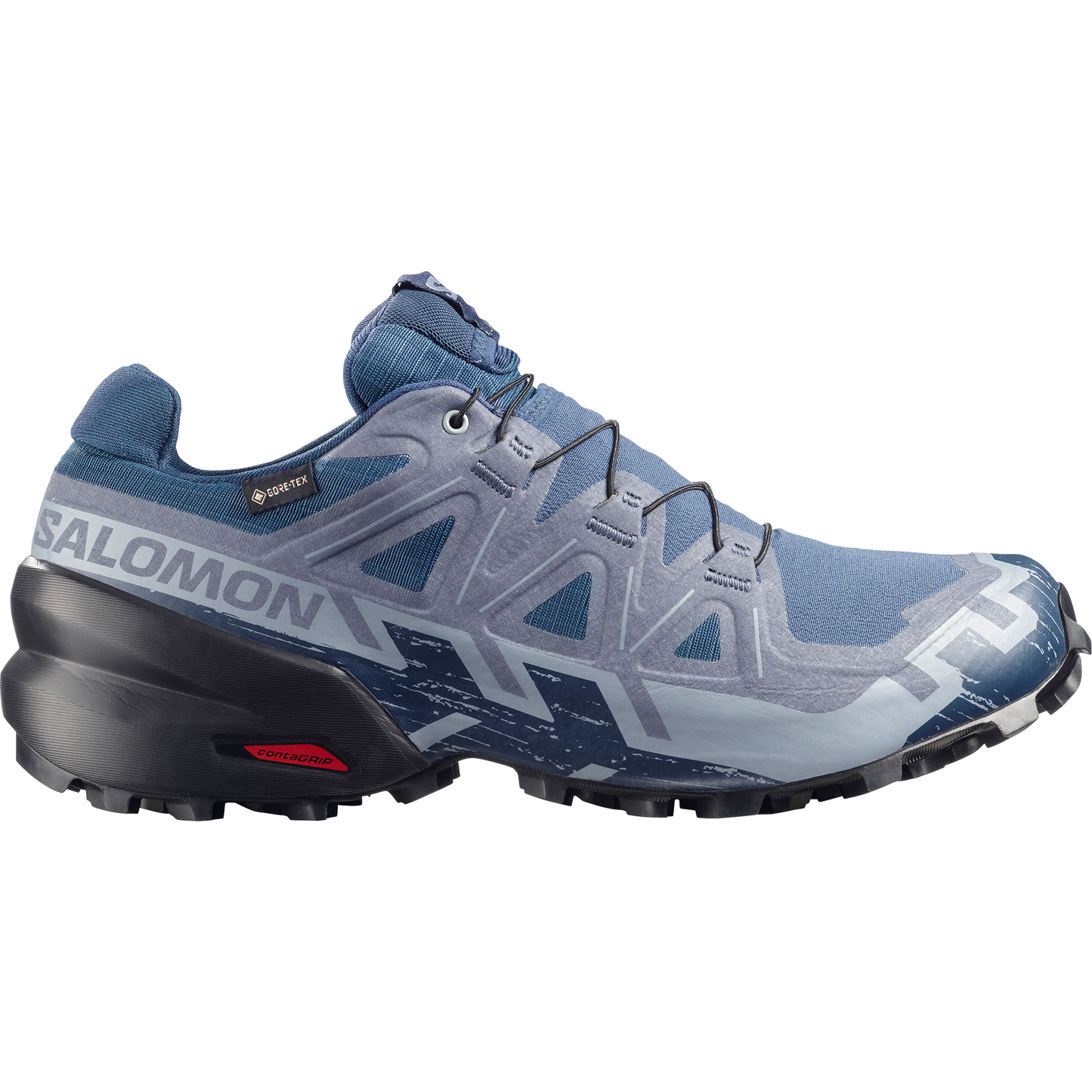 Salomon Speedcross 6 GORE-TEX Men product view 1 — Spellbound / Black / Tradewinds