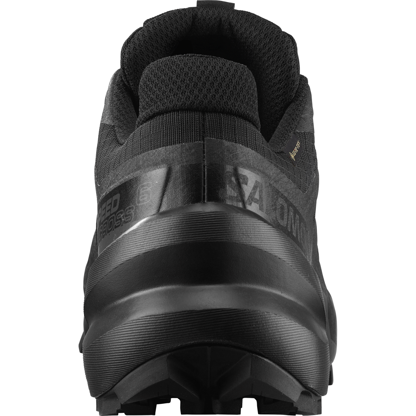 Salomon Speedcross 6 GORE-TEX Women product view 5 — Black / Black / Phantom