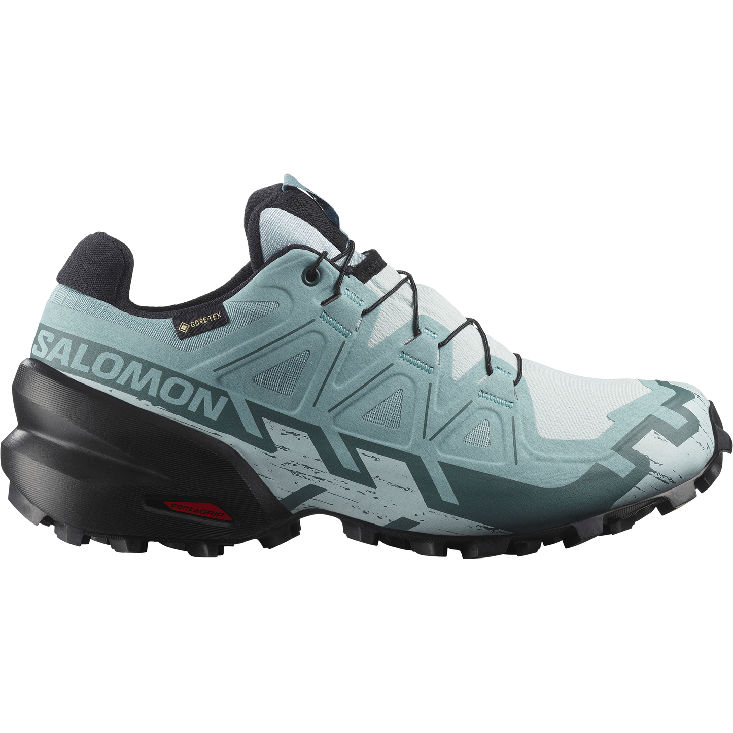 Salomon Speedcross 6 GORE-TEX Women product view 1 — Ballad Blue / Black / Tourmaline