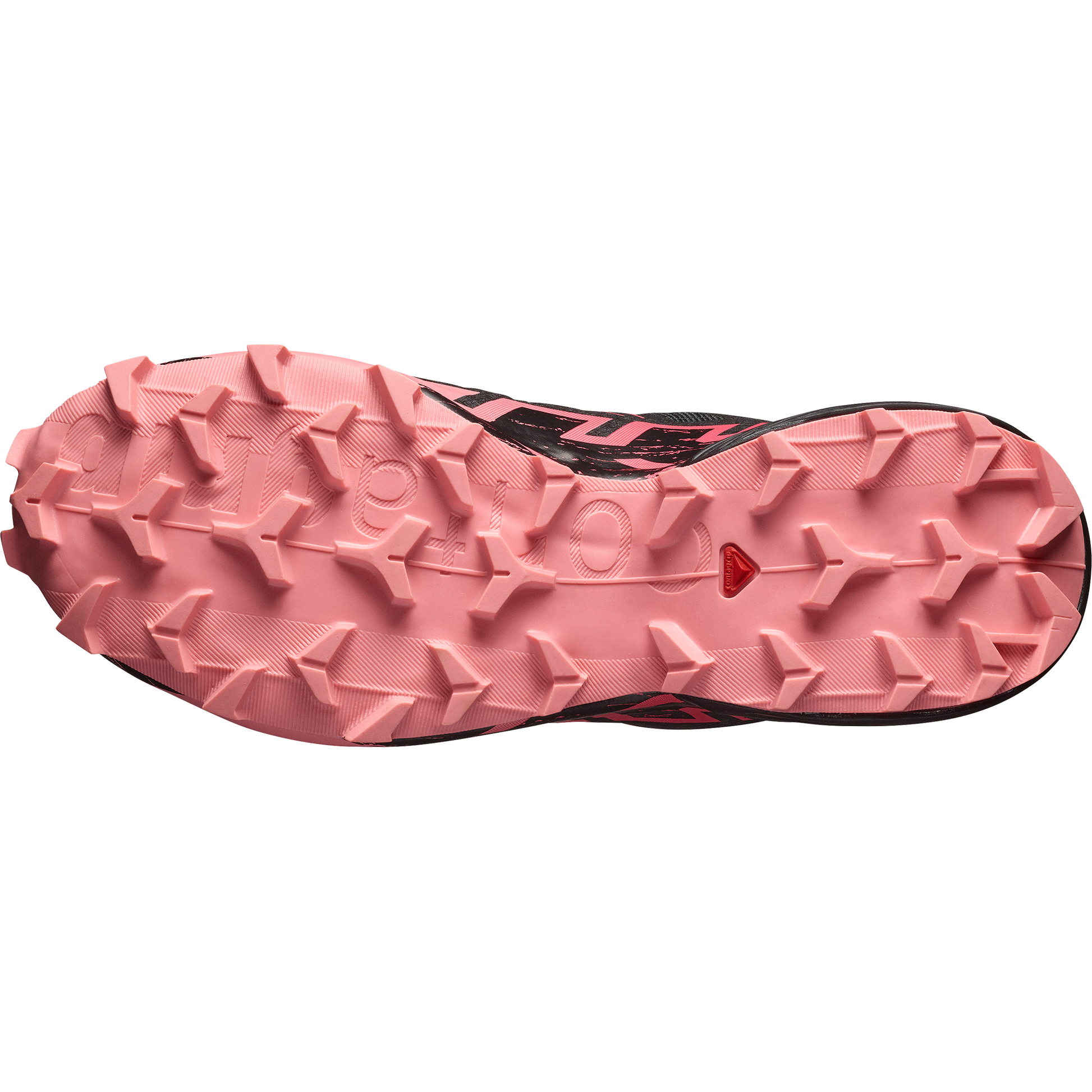 Salomon Speedcross 6 GORE-TEX Women product view 6 — Nine Iron / Black / Flamingo Pink