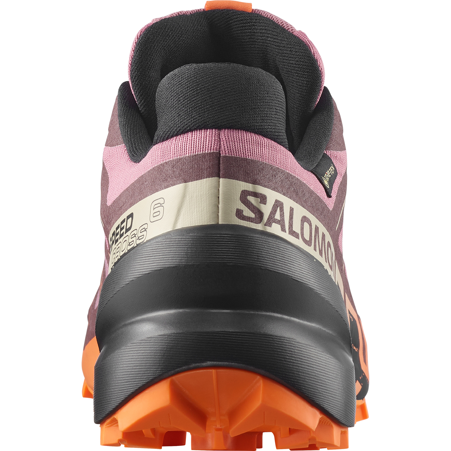 Salomon Speedcross 6 GORE-TEX Women product view 5 — Dusky Orchid / Huckleberry / Nectarine